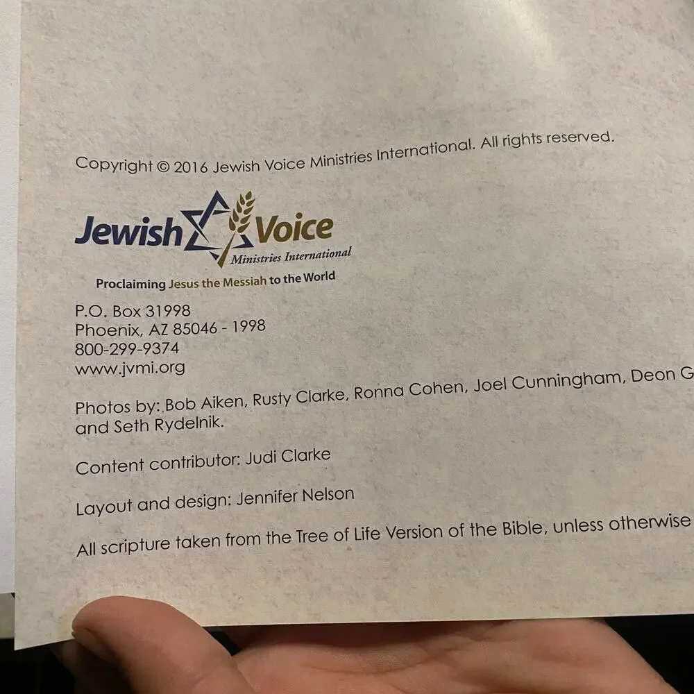 The Lost Tribes of Israel 3rd Edition Hardcover 2016 Jewish Voice